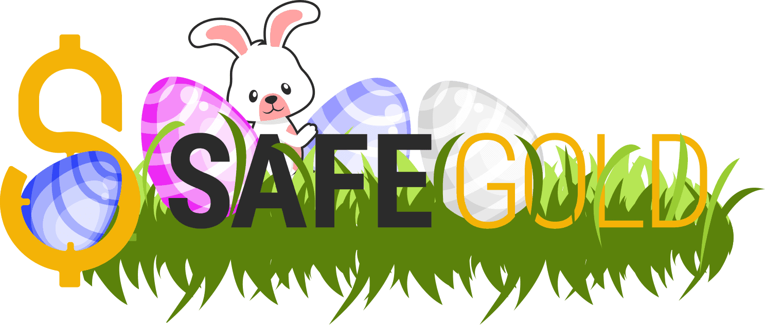 Safe Gold Easter Logo