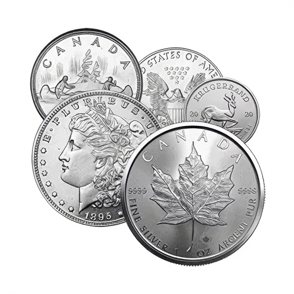 Safegold 5 Silver Coins